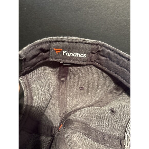 Baltimore Ravens NFL Pro Line Fanatics Charcoal Blackout Red Eye SnapBack Adjust - Picture 9 of 12